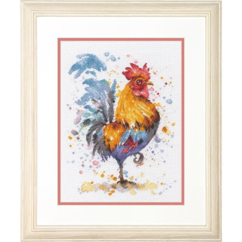 (image for) Rooster Counted Cross Stitch Kit